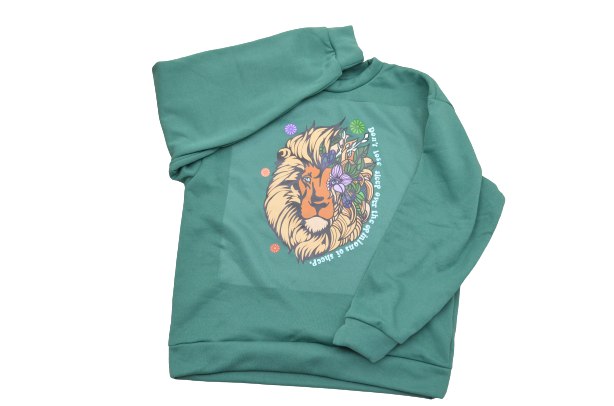 Lion Green Sweatshirt M