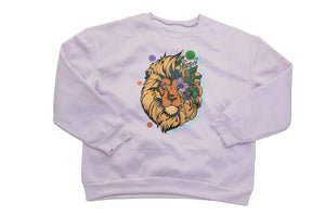 Lion Purple Sweatshirt L