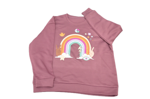 Rainbow Purple Sweatshirt XL