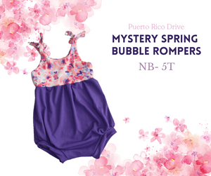 Mystery Spring Bubble Rompers