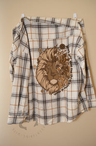 Lion's don't lose sleep Flannel Adult
